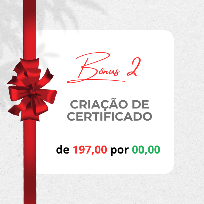 bônus crie seu curso online do zero